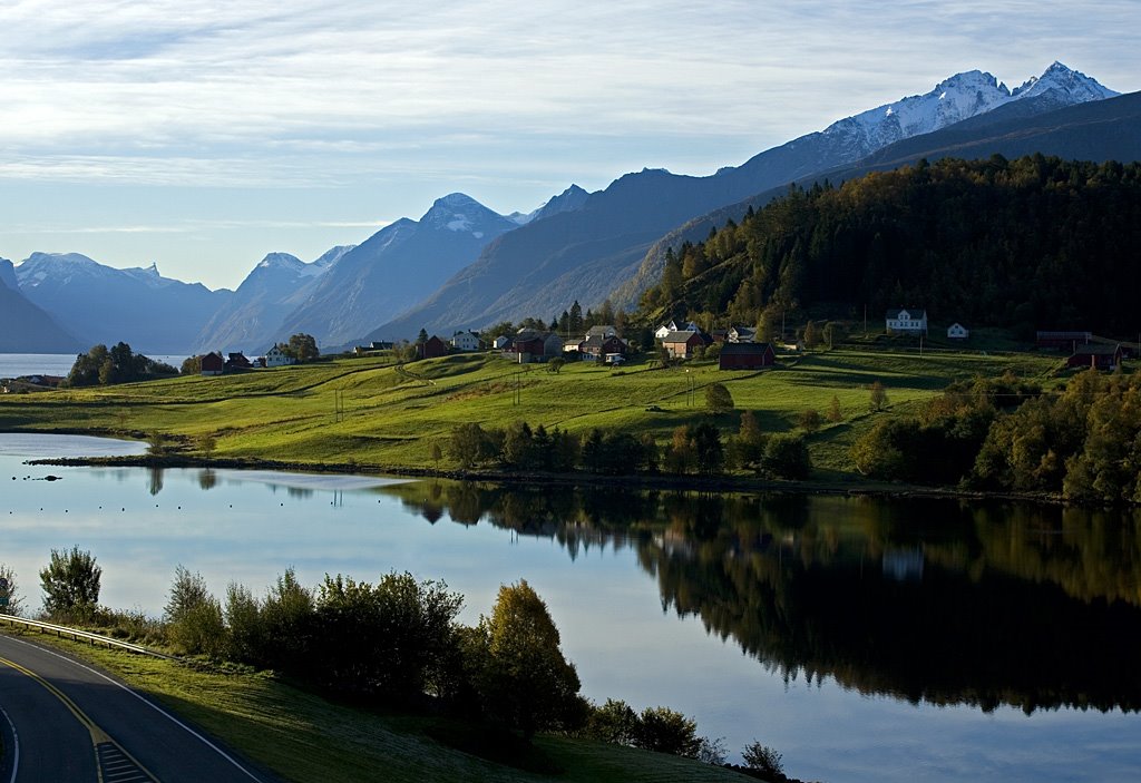 View from Eidsnes by Terje Tuene