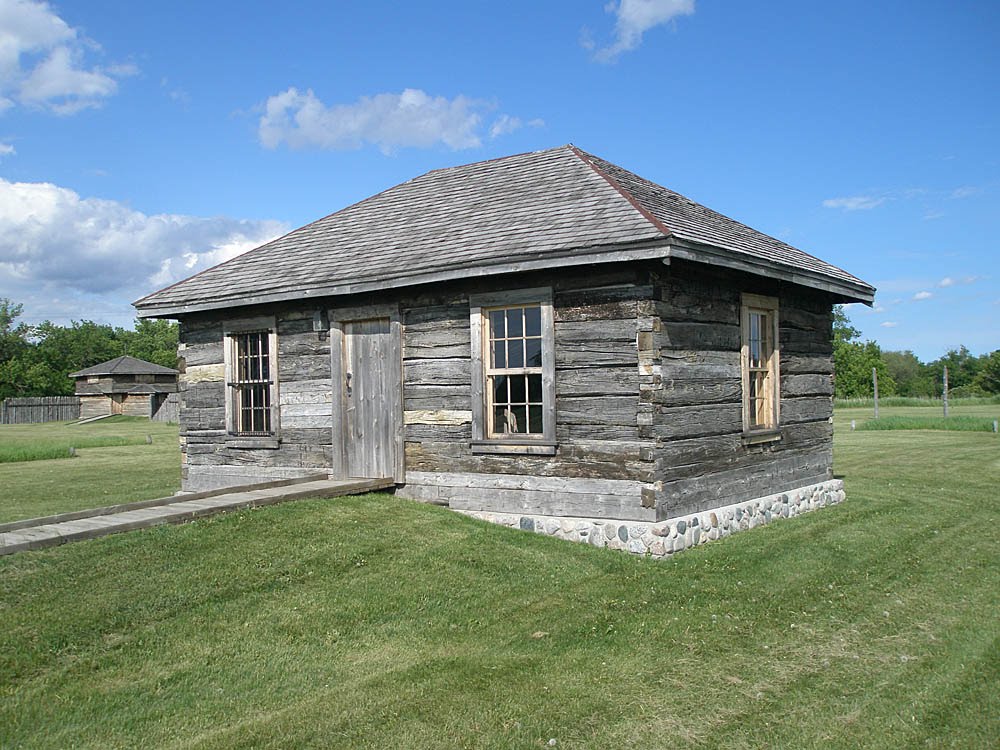 Guardhouse at Fort Abercrombie by Center for Heritage Renewal