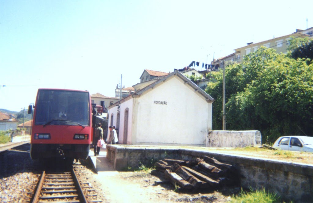 ESTAÇÃO DE POVOAÇÃO, LINHA DO CORGO by abfeijo