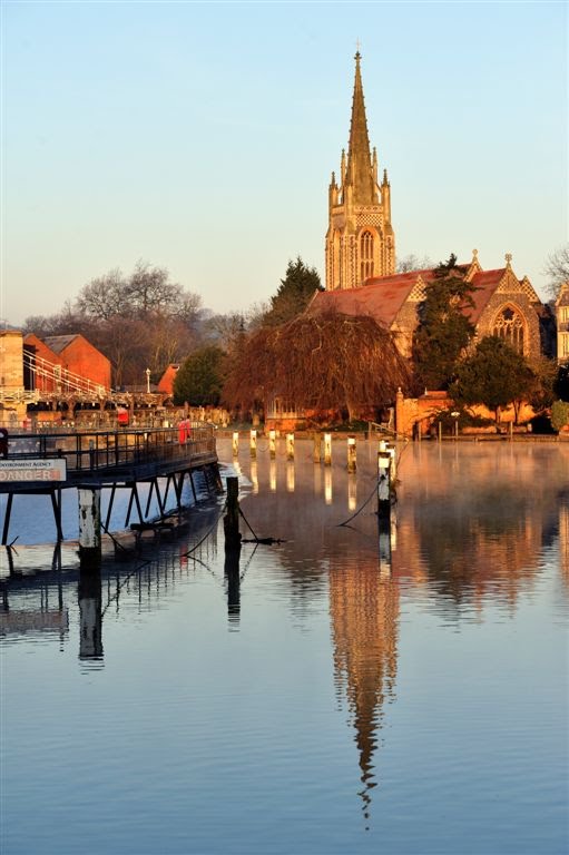 All Saints Church and Thames ~ Marlow by Nick Weall