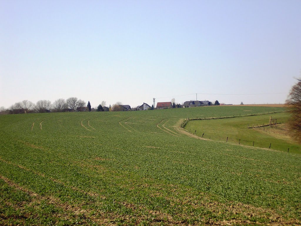 Blick auf Seelscheid-Scherpemich von Wanderweg aus dem Wahnbachtal gesehen. 28.03.2011 by © "Earth Views"