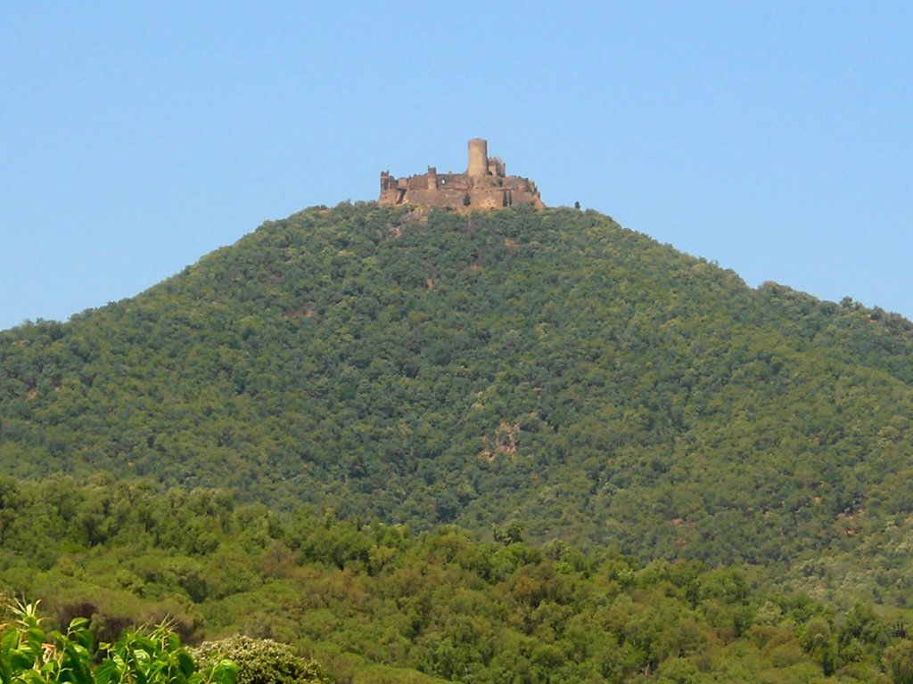 Castell de Montsoriu, des de Breda, Vallès Oriental RI-51-0005792 by jordi domènech