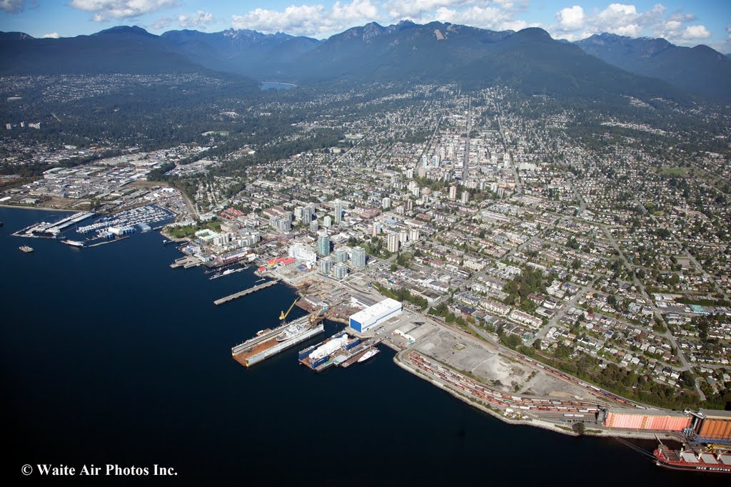 Former Burrard Terminals air photo view NW by mapleridgebirdman