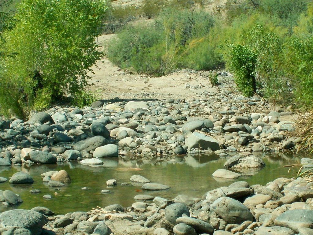 Six Mile Crossing is 4WD only--even when the water is low by ikanode