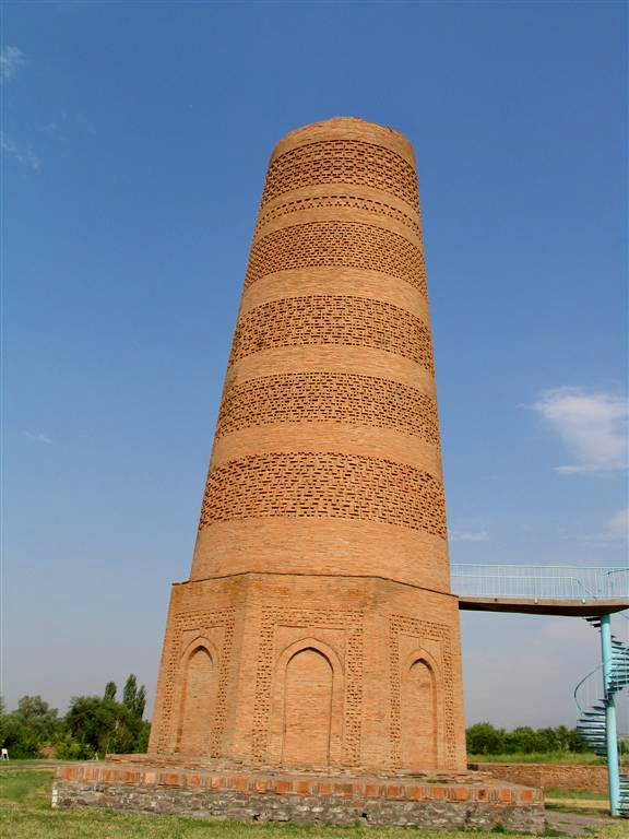 Burana tower, Kyrgyzstan by Tom Waugh