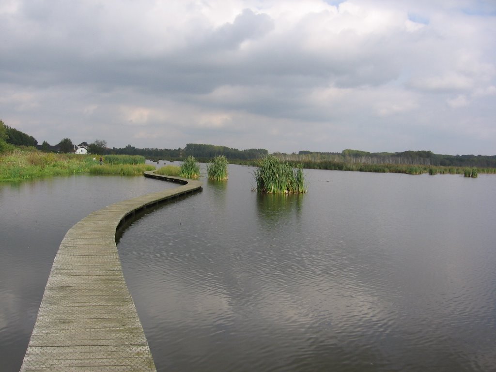 Het Vinne, knuppelpad by Geert Renckens, Alken