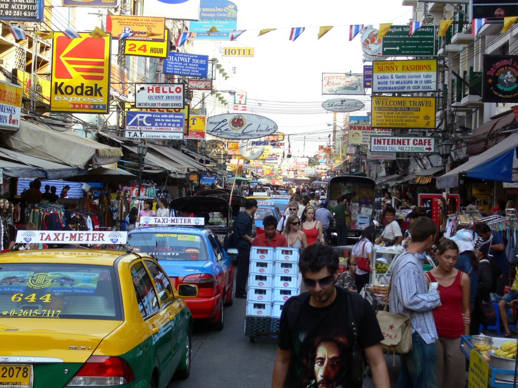 Bangkok Khaosan Road by Yellowshirt