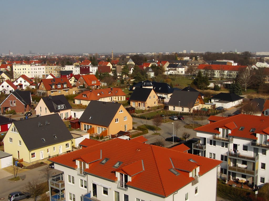 ... den Birnengärtnern mal aufs Dach gestiegen by K. Fischer