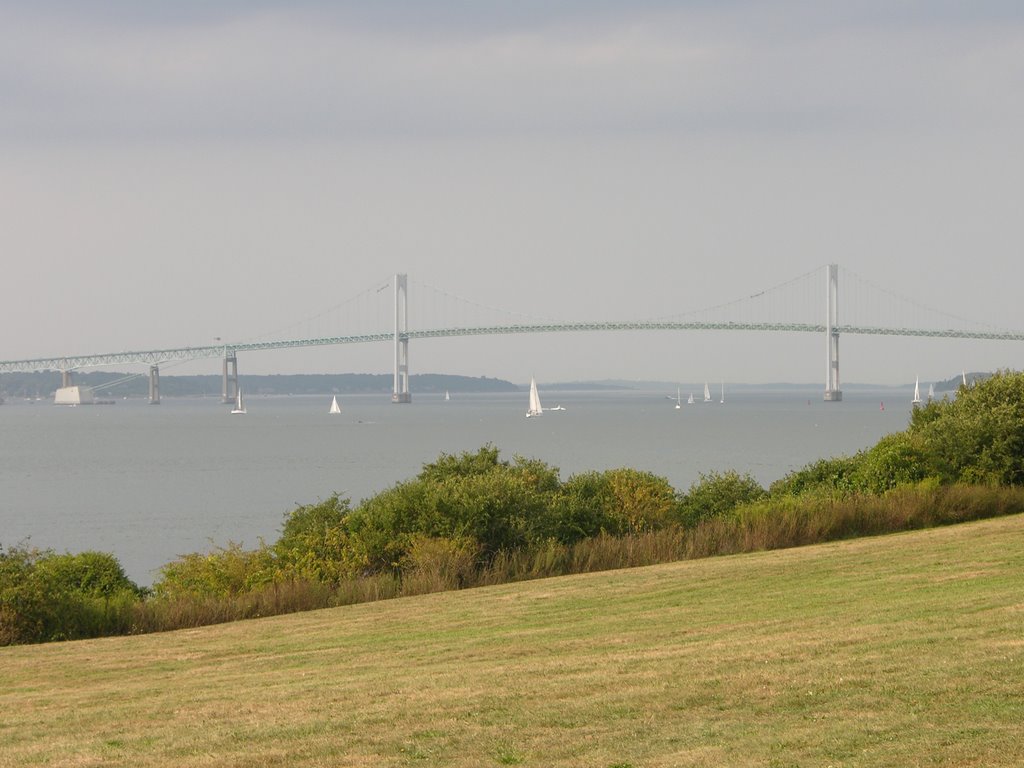 The Newport Bridge by Paolo Grassi