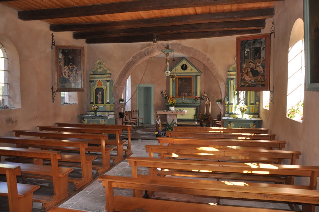 Retable dans une Chapelle en Alsace by Beck Jean-Paul