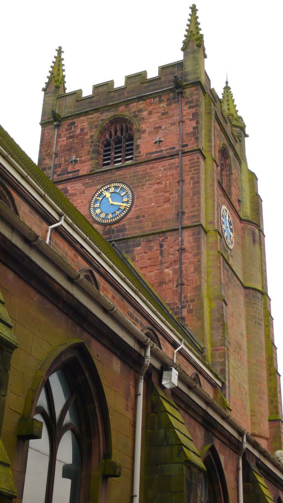 St. Giles church, Newcastle-under-Lyme 3 by Sarah Graham