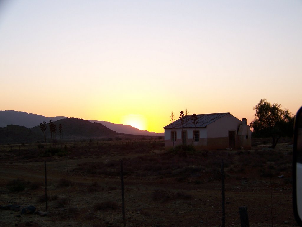 Karoo Sunset, Klipplaat, Eastern Cape, South Africa by Wayne Hughes