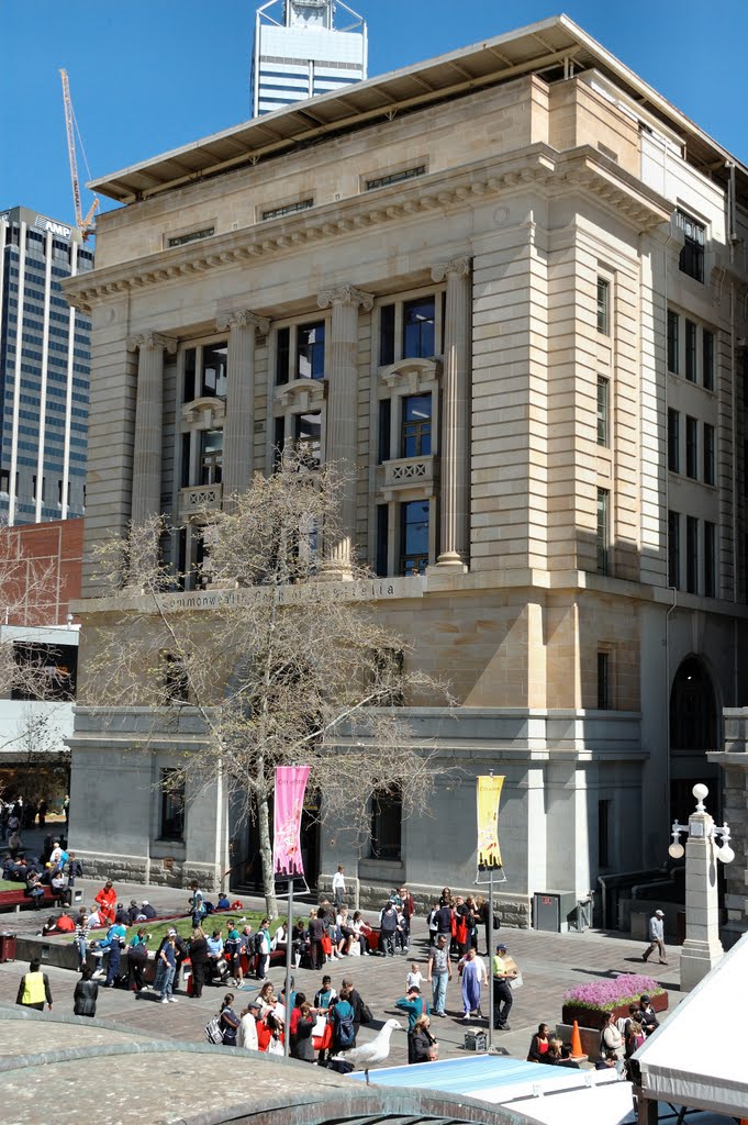 Commonwealth Bank, Forrest Place, Perth by dirkus49