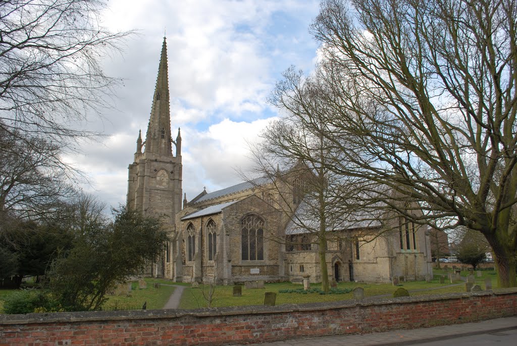 Spalding Parish Church, St Mary & St Nicolas by nhojjohn