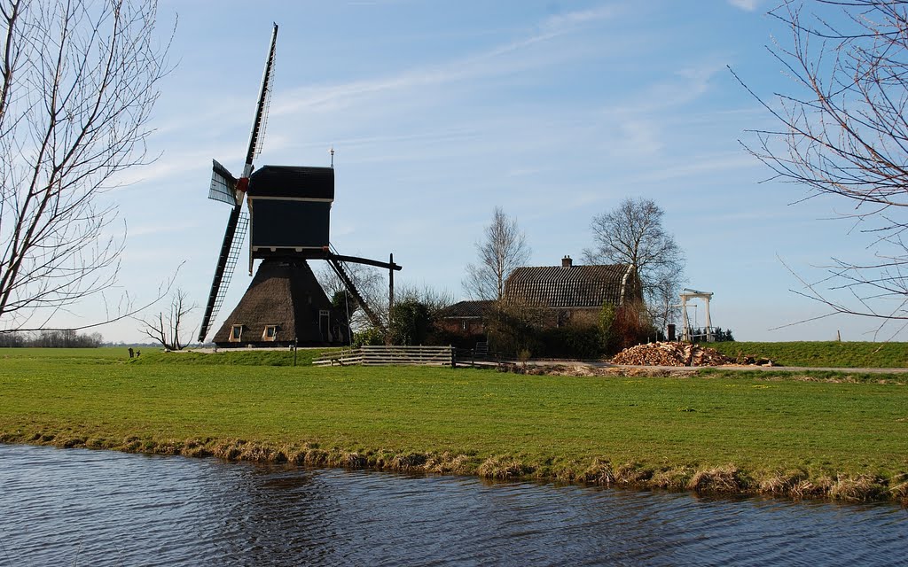 Kockengen, Windmill (anno 1675) by Hans J.S.C. Jongstra