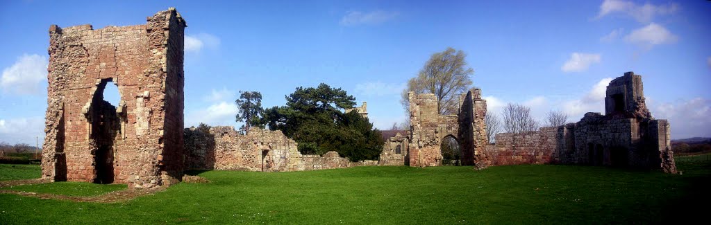 Moreton Corbet Castle, the medieval ruins by muba