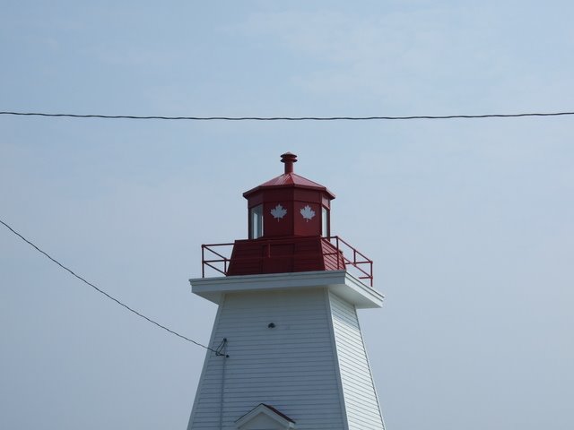 Lighthouse at Neil's Harbour, N.S. by jsahlberg