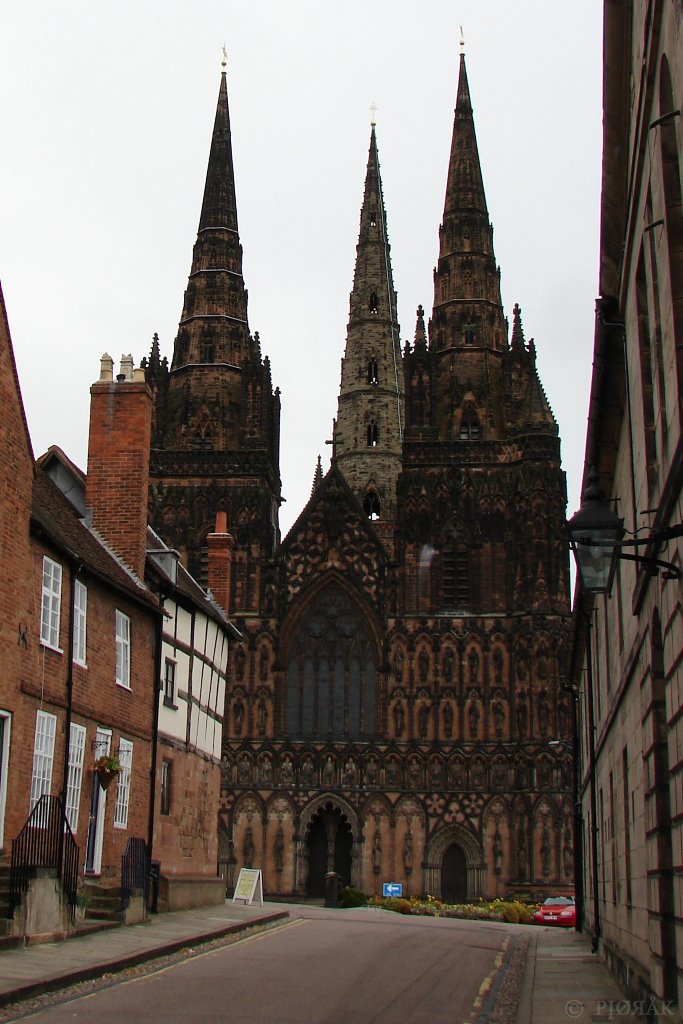 Lichfield Cathedral by piotr&ola