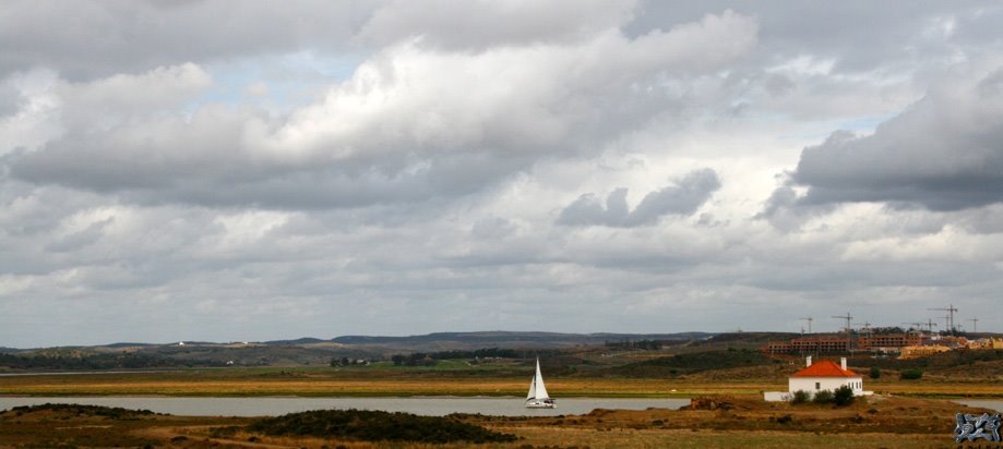 El Guadiana desde la orilla portuguesa // The Guadiana from Portuguese border by badicar