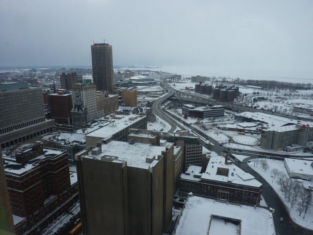 Buffalo City from the City Hall by StephanHitzel