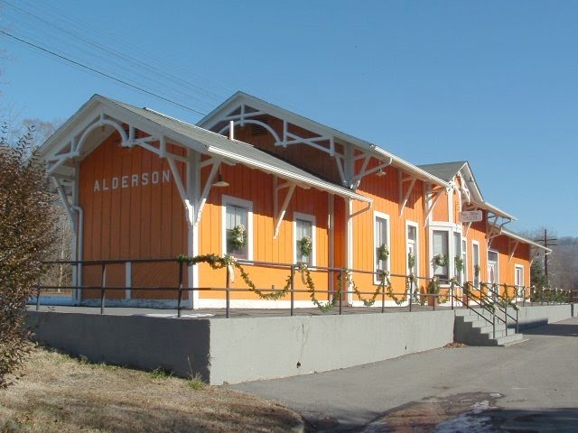 Alderson Train Station - Monroe Co. WV by samstclair