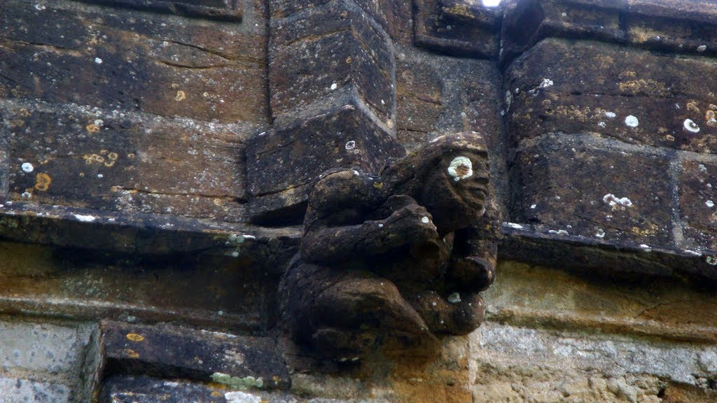 Détail de l'église (1636) à Abbotsbury by Eugene68