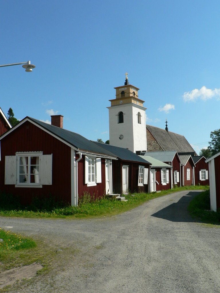 Gammelstaden, village overview by Starosta