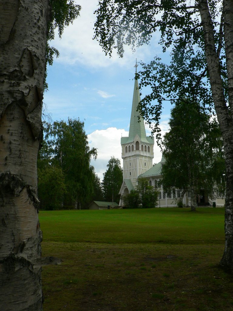 Jokkmokk, Sami church by Starosta