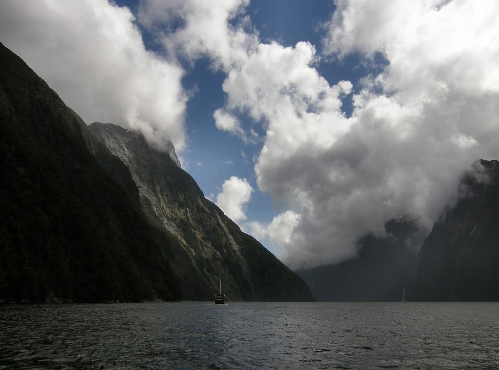 Milford Sound by Marilyn Whiteley