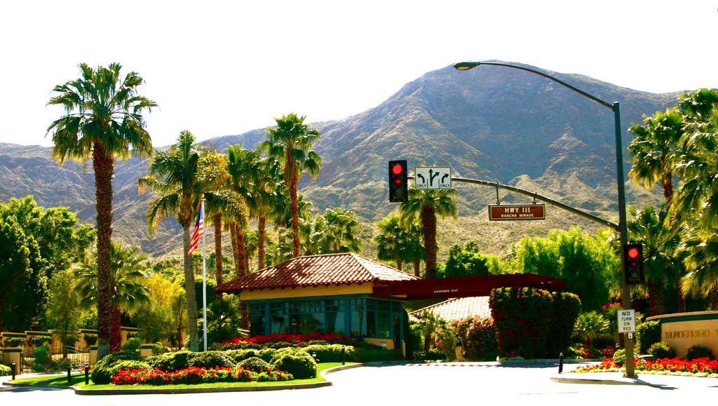 The Gates of Thunderbird Estates, Rancho Mirage, CA by MICHAEL  JIROCH  &  www.michaeljiroch.com