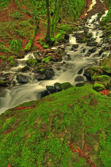 Starvation Creek on the Columbia River by © Michael Hatten http://www.sacred-earth-stud