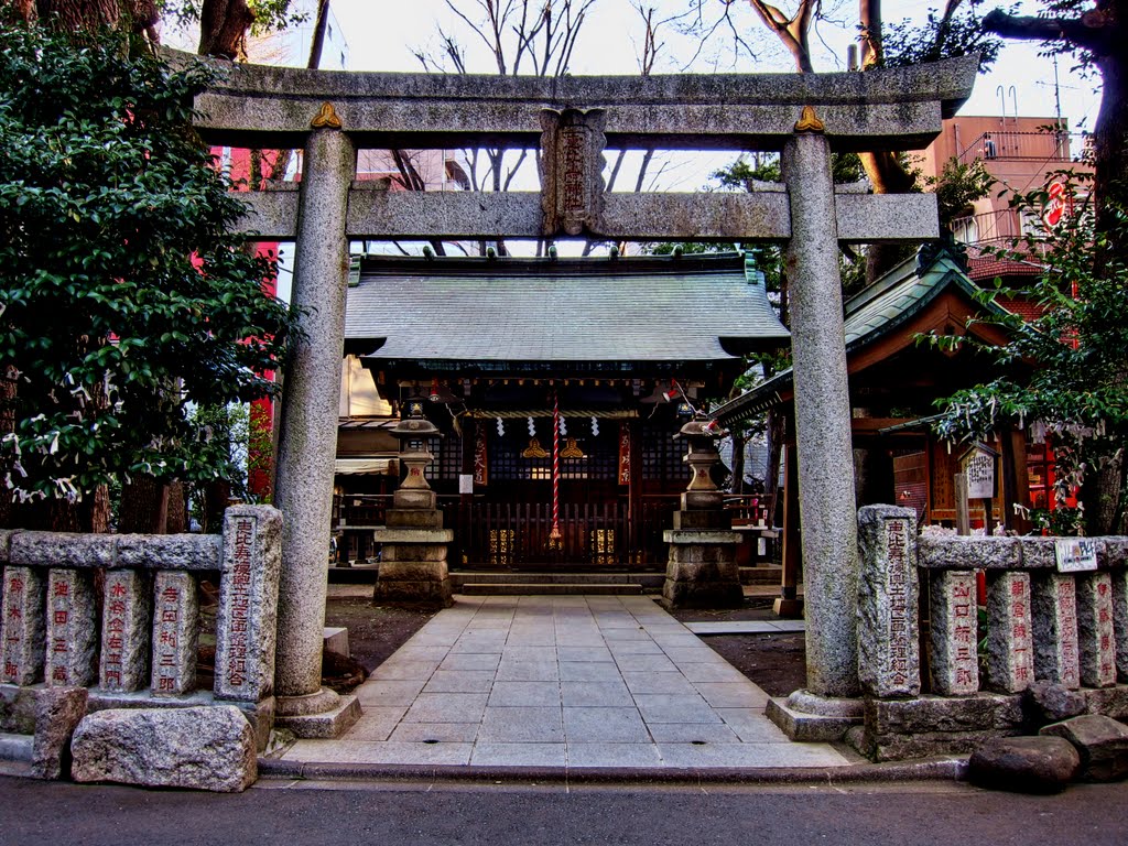 Ebisu Shinto Shrine by rikipoco