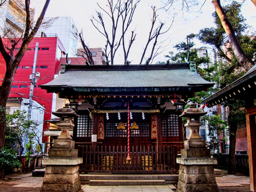 Ebisu Shinto Shrine by rikipoco