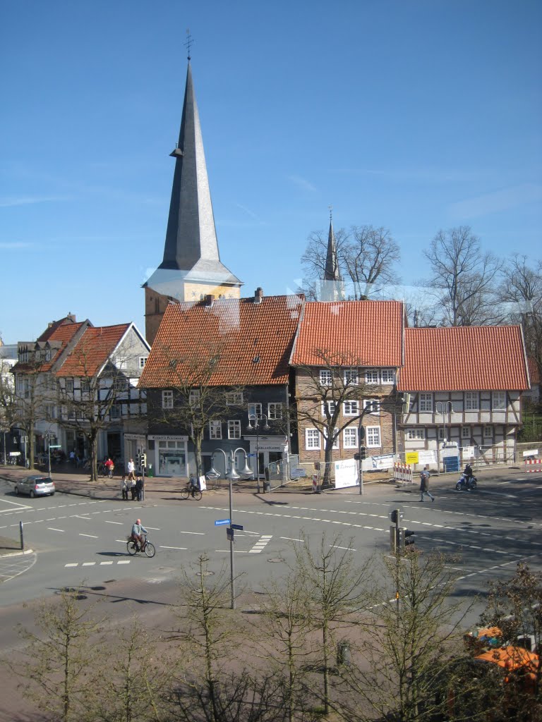 Apostelkirche&Fachwerkhäuser by L.Langer