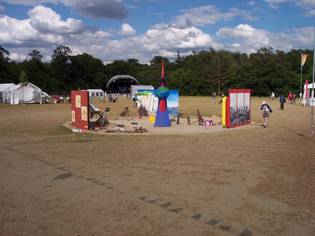 Adult hub at World Scout Jamboree 2007 by Christiaan