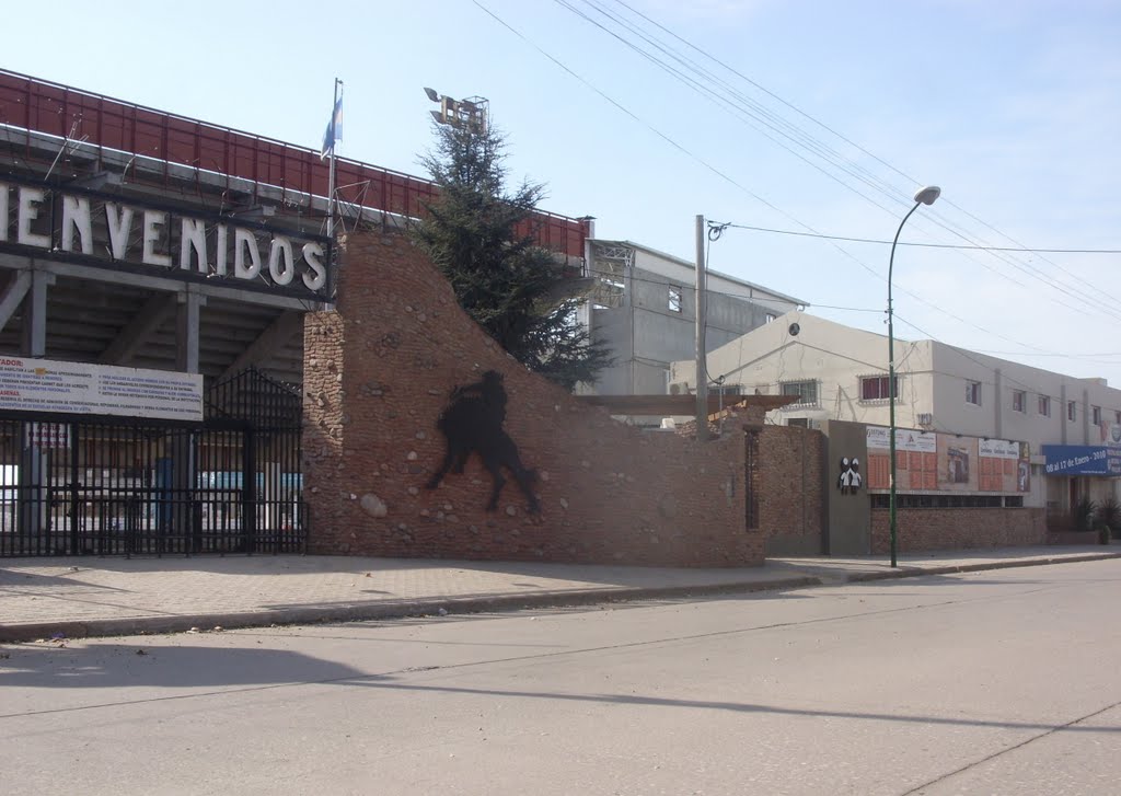 Entrada al estadio del Festival de la doma y el Folclore - RRZ by rodolfo zega