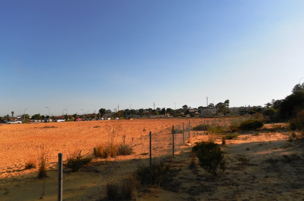 A decrepit fence that no-one bothers respecting by Dylan Hewson