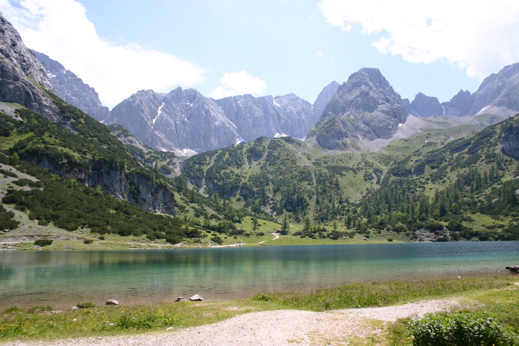 Blick über den Seebensee by Frank Peppinghaus