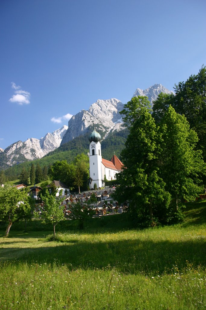 Kirche in Grainau by Frank Peppinghaus