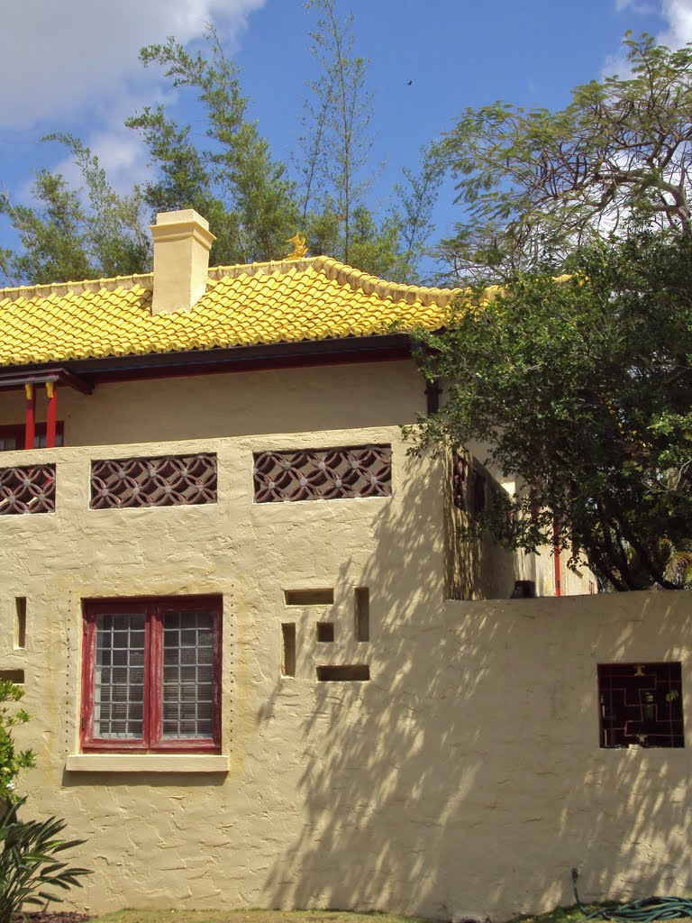 Detail of roofing by John M Lopez