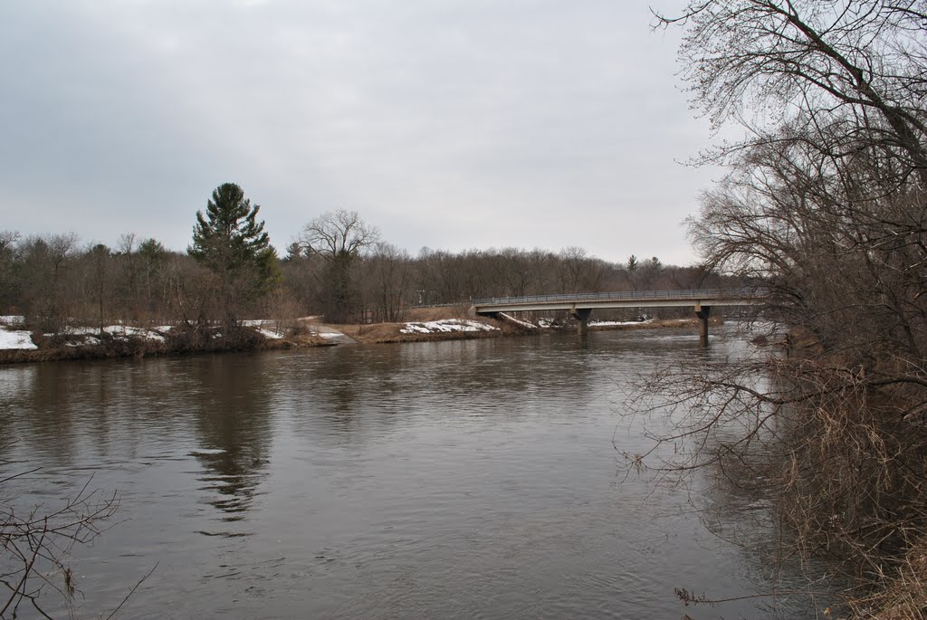 Red Cedar River, near Dunnville, WI by Aaron Carlson