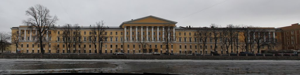 106, Fontanka River Embankment, Obukhov Hospital (arch. J.Quarenghi, L.Rusca, 1784) by Elena Zakamaldina