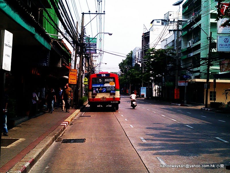 泰國曼谷1號巴士路線Si Phraya, Bang Rak, Bangkok by KAN PAI WAI