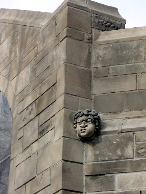 Stone grotesque, First Methodist Episcopal of Dearborn by nailhed.com