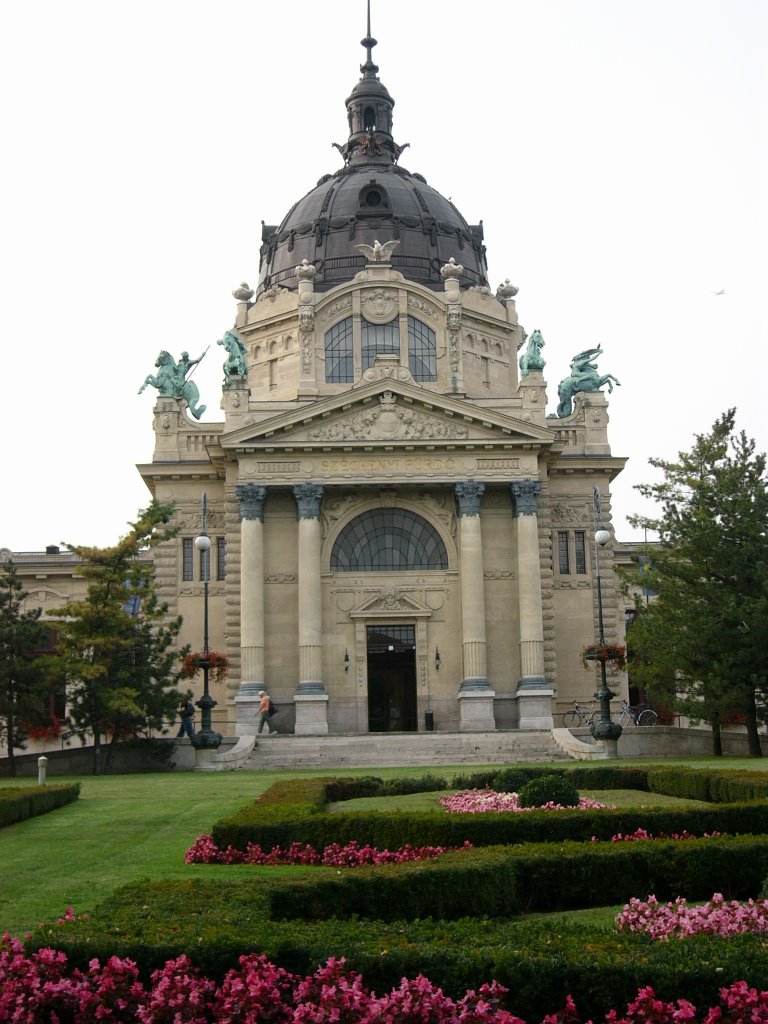 Széchenyi gyógyfürdő és uszoda/Széchenyi Thermal Baths and Swimming Pool by GyurIca