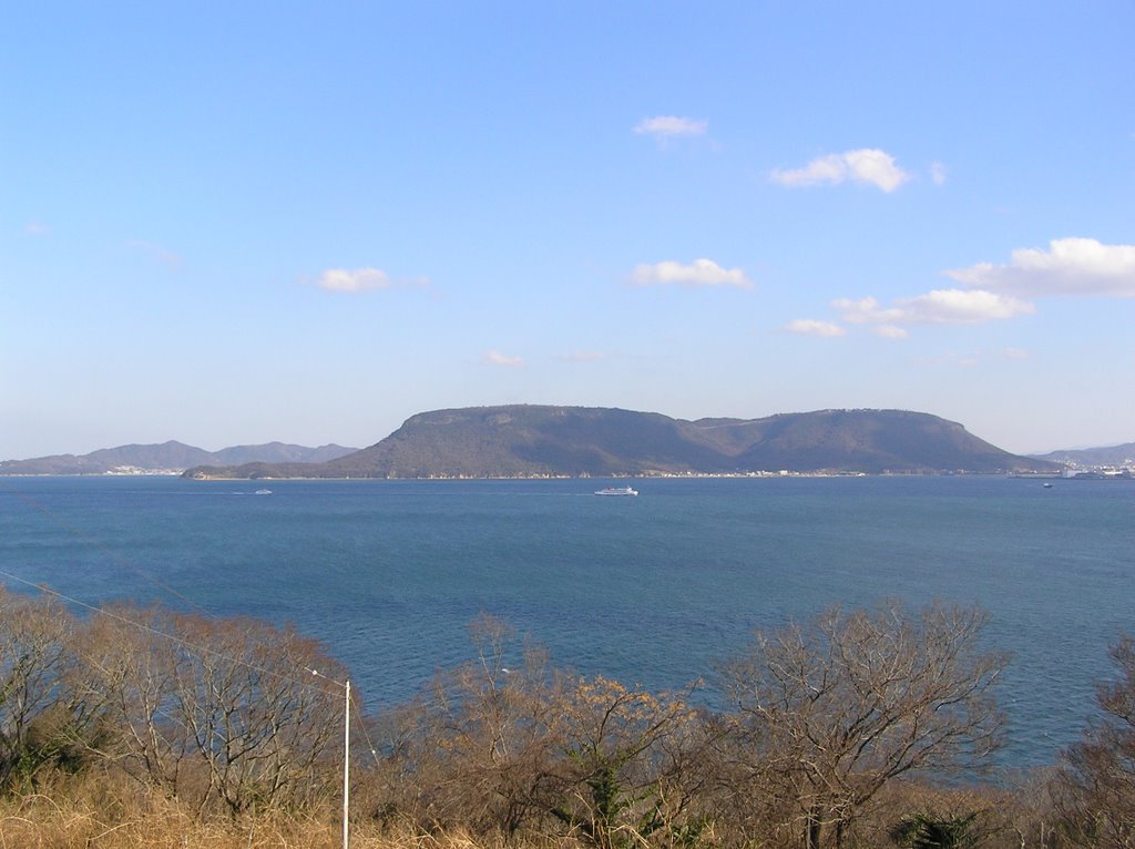 View of Yashima from Megijima by cfljason