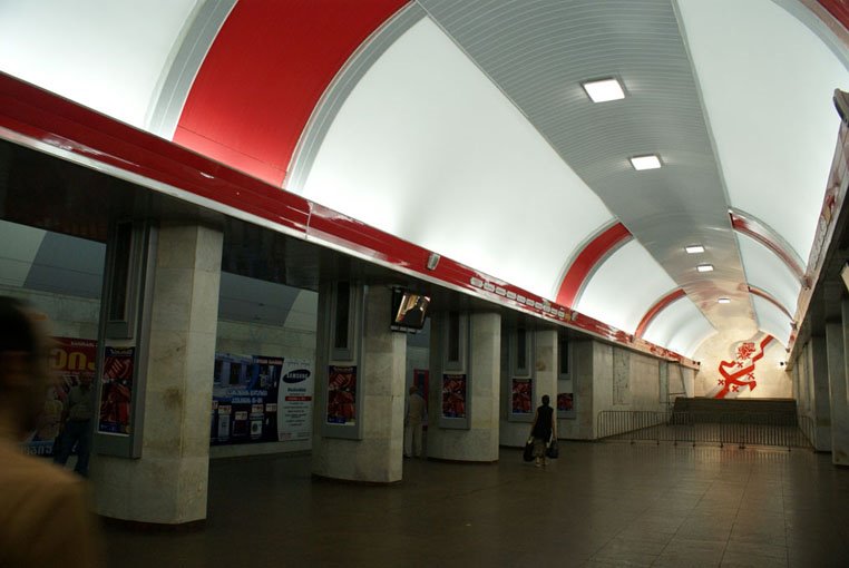 Station of the underground "Square of freedom", Tbilisi, Georgia by Ivan Samarin