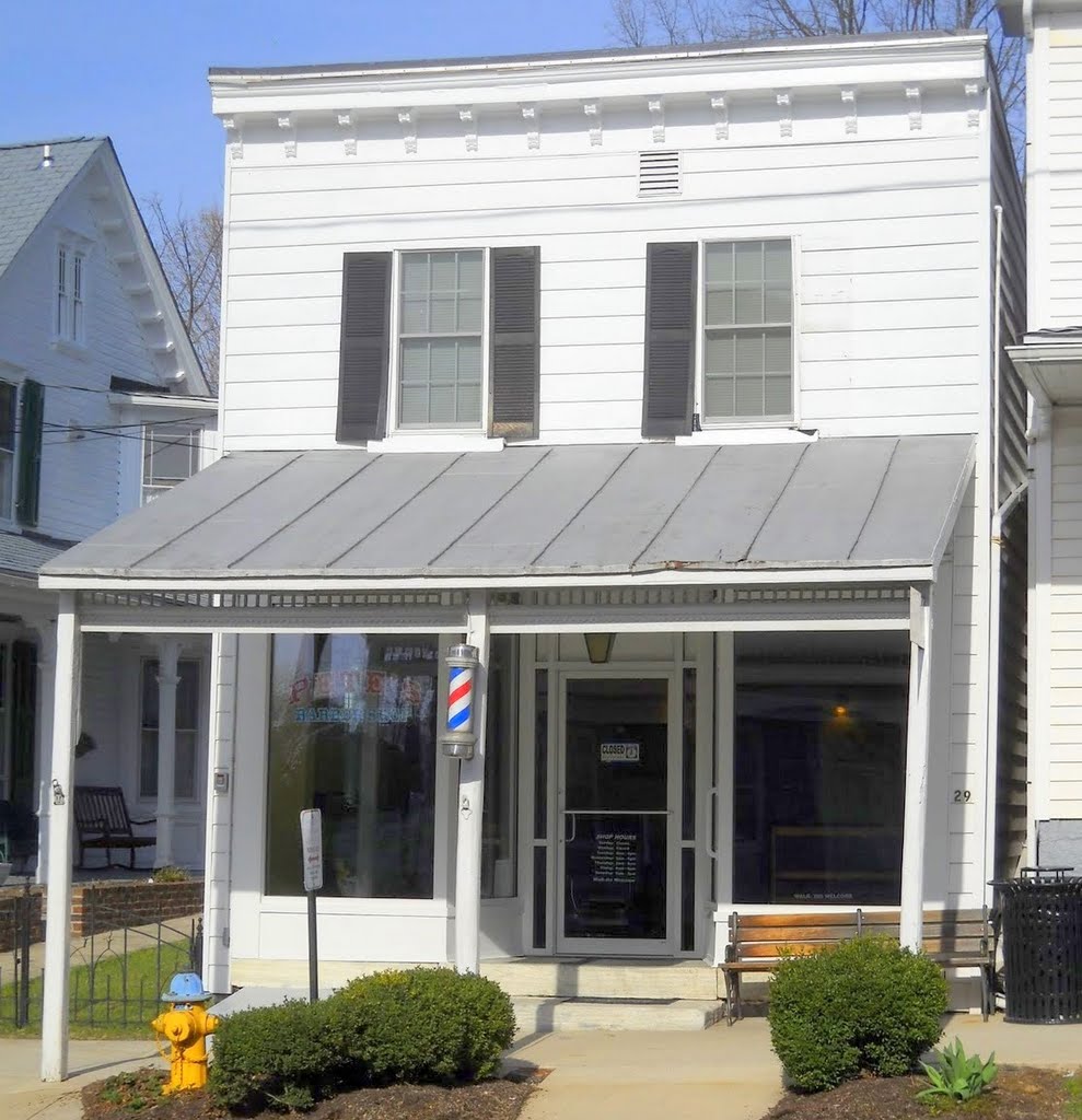 Pete's Barber Shop, Historic National Road, 29 North Main Street, Boonsboro, MD 21713-1000 by Road Runner