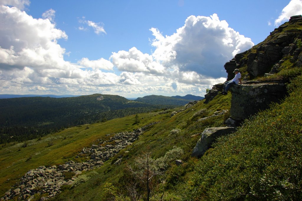 Ascending Bånsæterkampane by Slinnodd