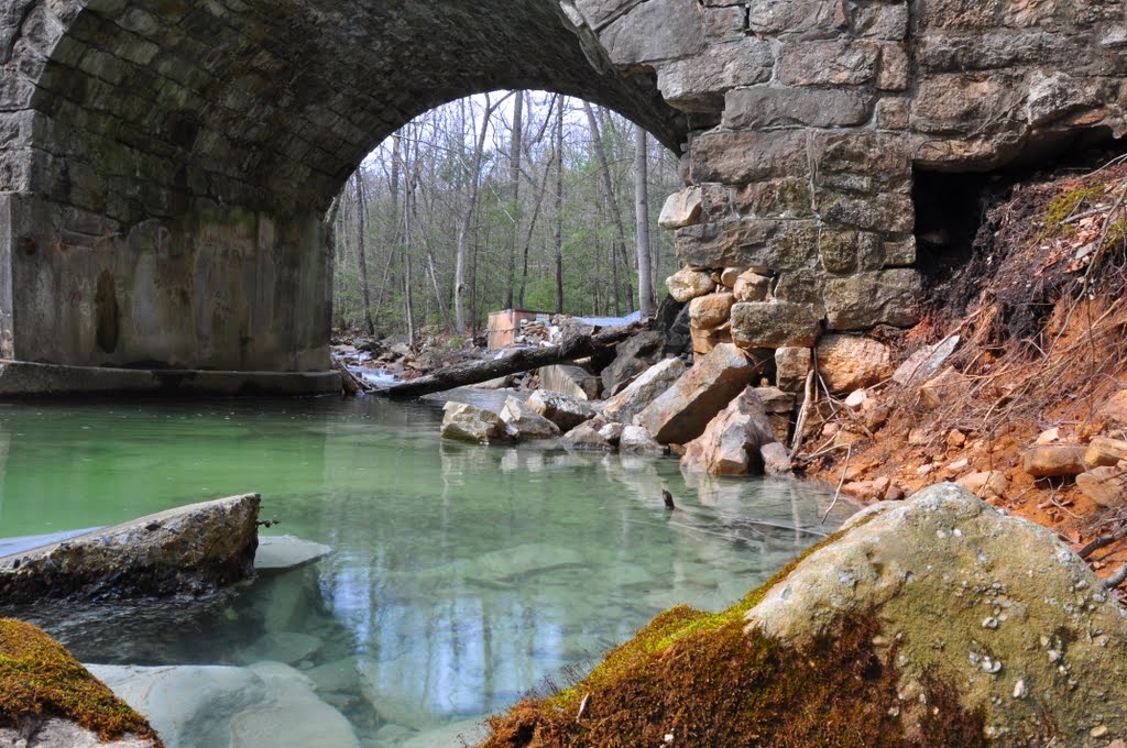 Bridge over Rausch Creek by kinzr13